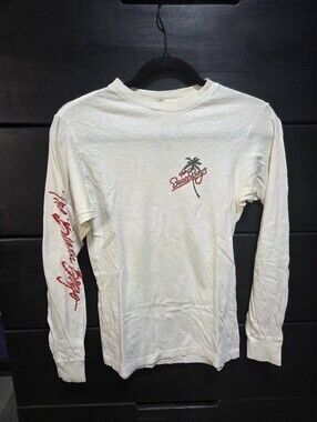 Vintage Beach Boys 1985 Tour Shirt Original Long Sleeve White Tee Band Merch